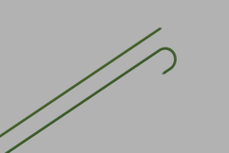 Cook Medical Fixed-Core Wire Guide, Straight Tip
