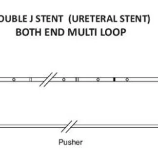 Ureteral double j stent multi loop india