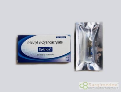 Sterile Bio Adhesive, Tissue sealer, Tissue Adhesive - N-Butyl 2-Cyanoacrylate Inj. 0.50ml - 1.0ml - Image 2