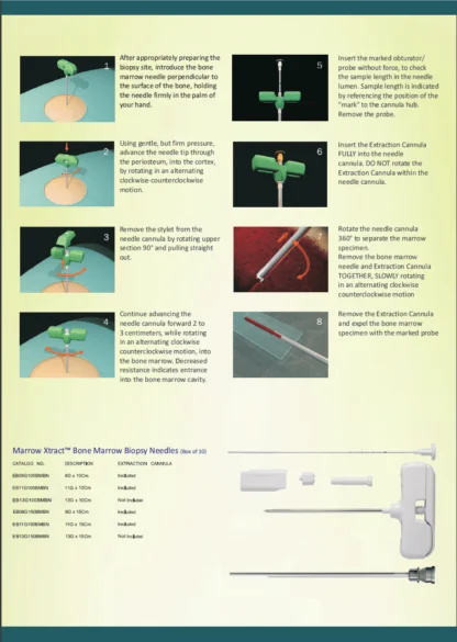 Bone marrow biopsy needle T handle Type